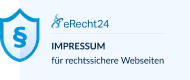 eRecht24 Impressum für rechtssichere Webseiten